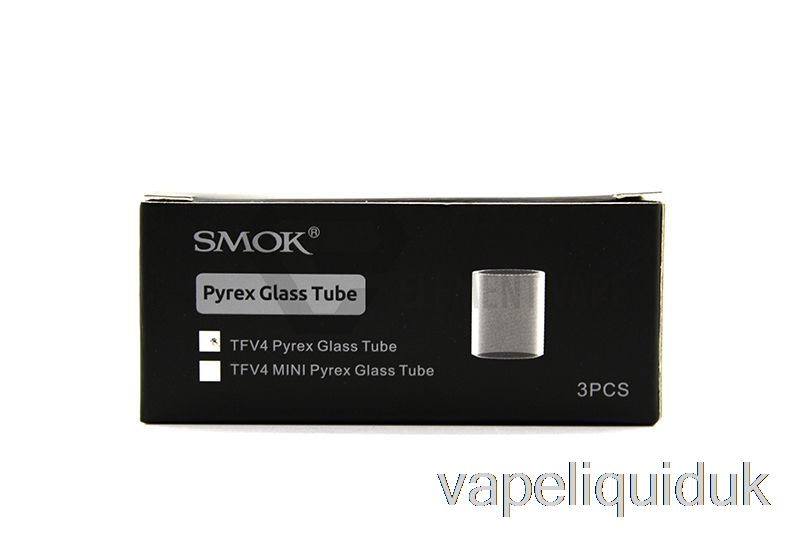 SMOK TFV4 Tank & Mini Pyrex Glass Tube TFV4 Mini Tank - Single Glass Tube Vape Liquid
